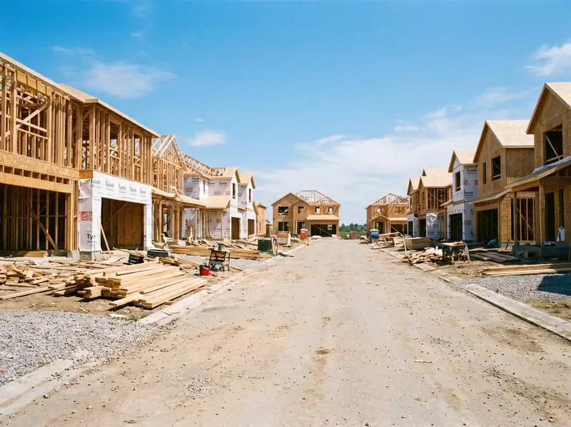 Streetscape taking shape at Maple Ridge, June 2026. Artist's concept.